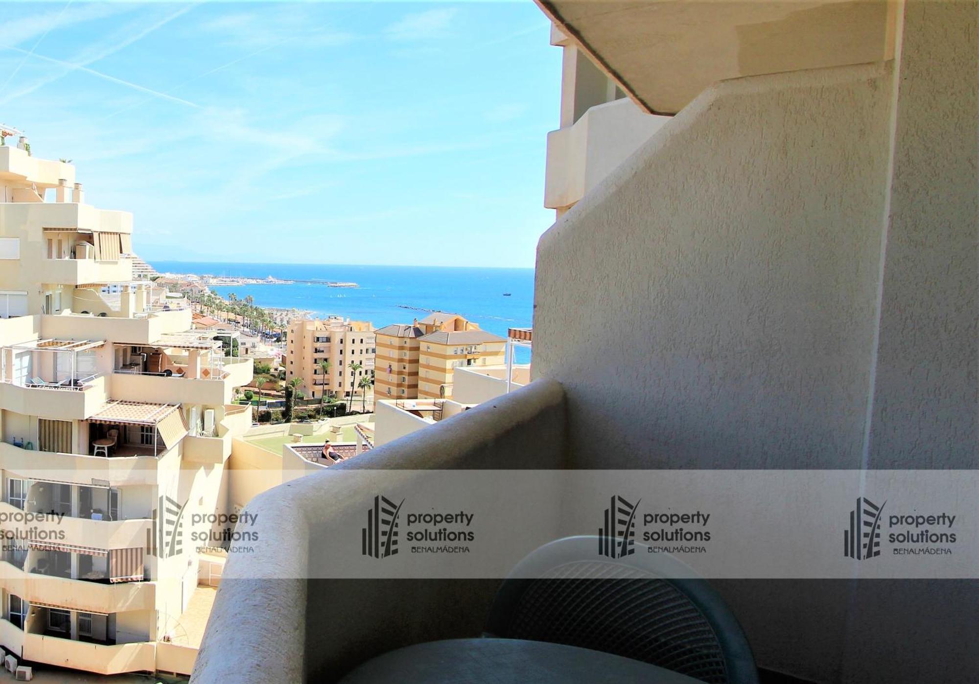 Benalbeach 1010 - Vista Al Mar - Piscina Todo El Ano - Primera Linea De Playa Benalmadena Bagian luar foto